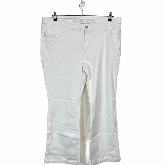 Eddie Bauer Curvy Stretch Trouser Jeans Women's Size 18 NWT - Picture 4 of 11